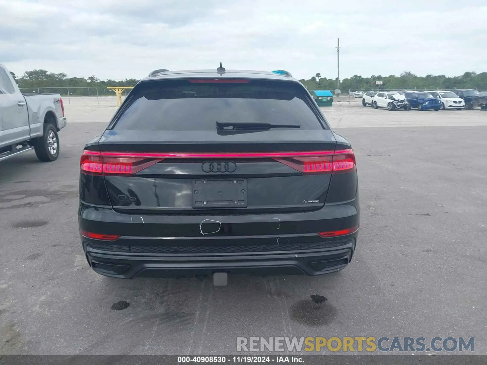 16 fotografías del automóvil dañado WA1FVBF12PD004748 AUDI Q8 2023