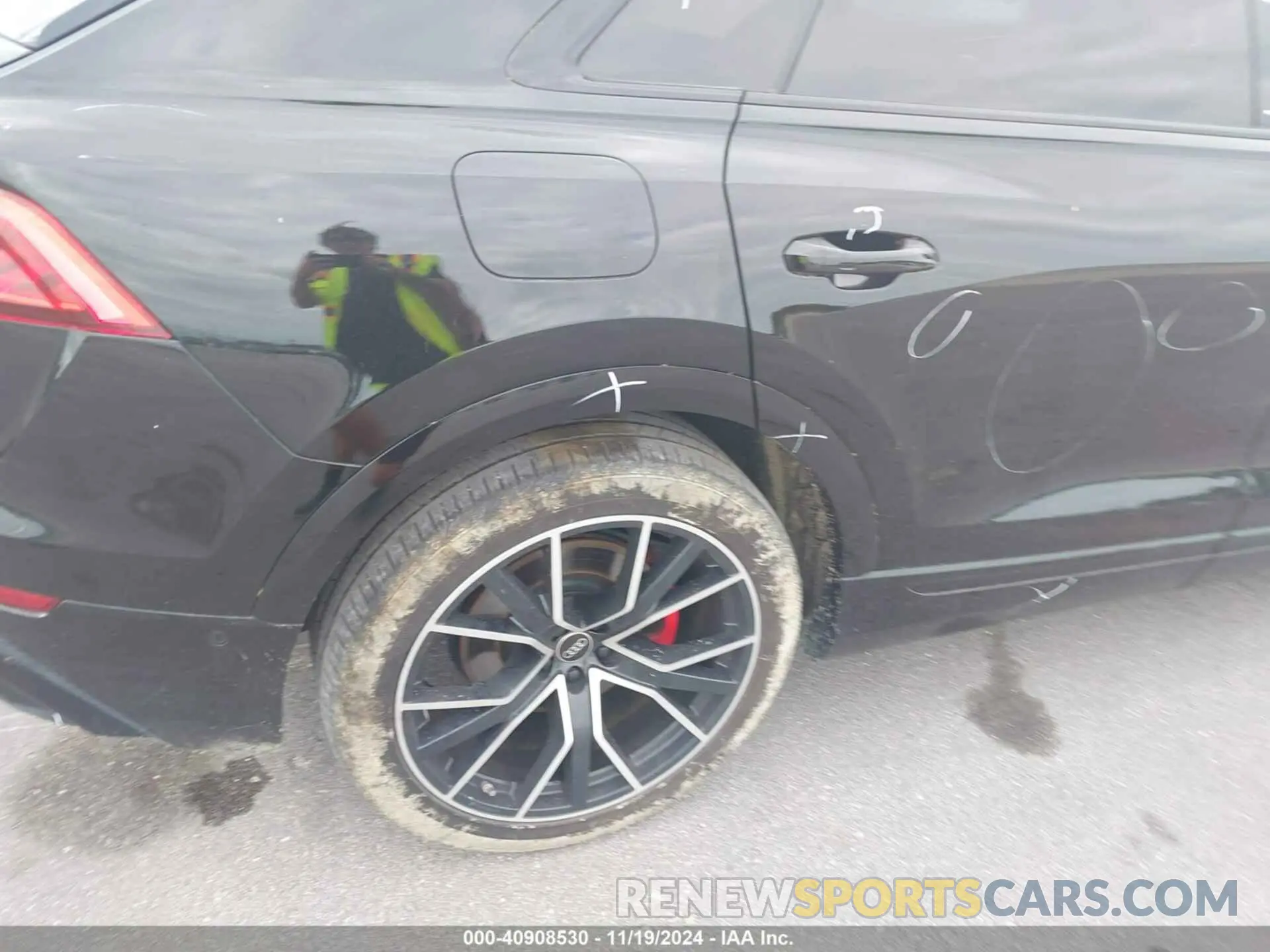 20 fotografías del automóvil dañado WA1FVBF12PD004748 AUDI Q8 2023