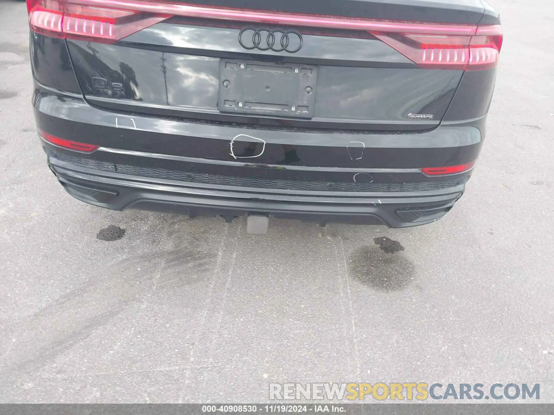 21 fotografías del automóvil dañado WA1FVBF12PD004748 AUDI Q8 2023