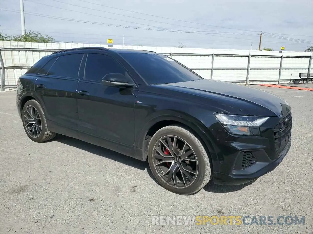4 fotografías del automóvil dañado WA1FVBF13PD024555 AUDI Q8 2023