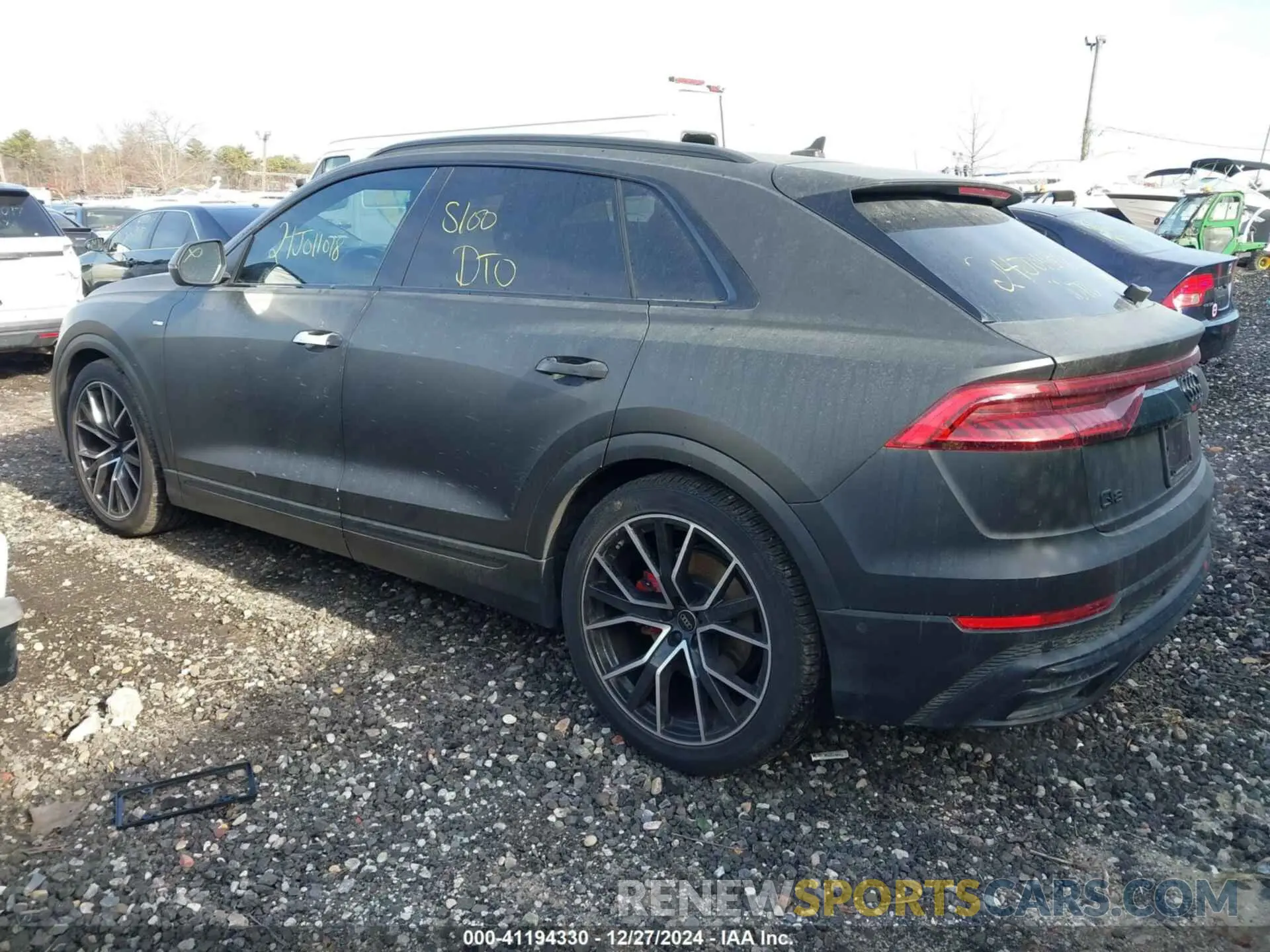 3 fotografías del automóvil dañado WA1FVBF13PD030372 AUDI Q8 2023