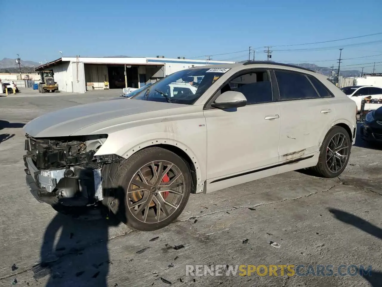 1 fotografías del automóvil dañado WA1FVBF15PD025741 AUDI Q8 2023