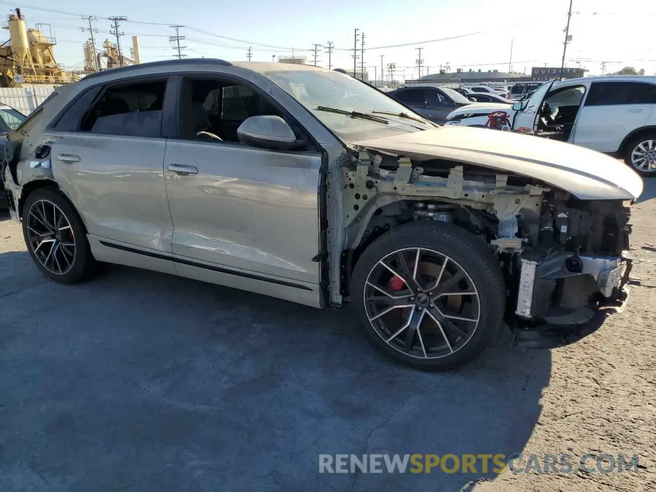 4 fotografías del automóvil dañado WA1FVBF15PD025741 AUDI Q8 2023