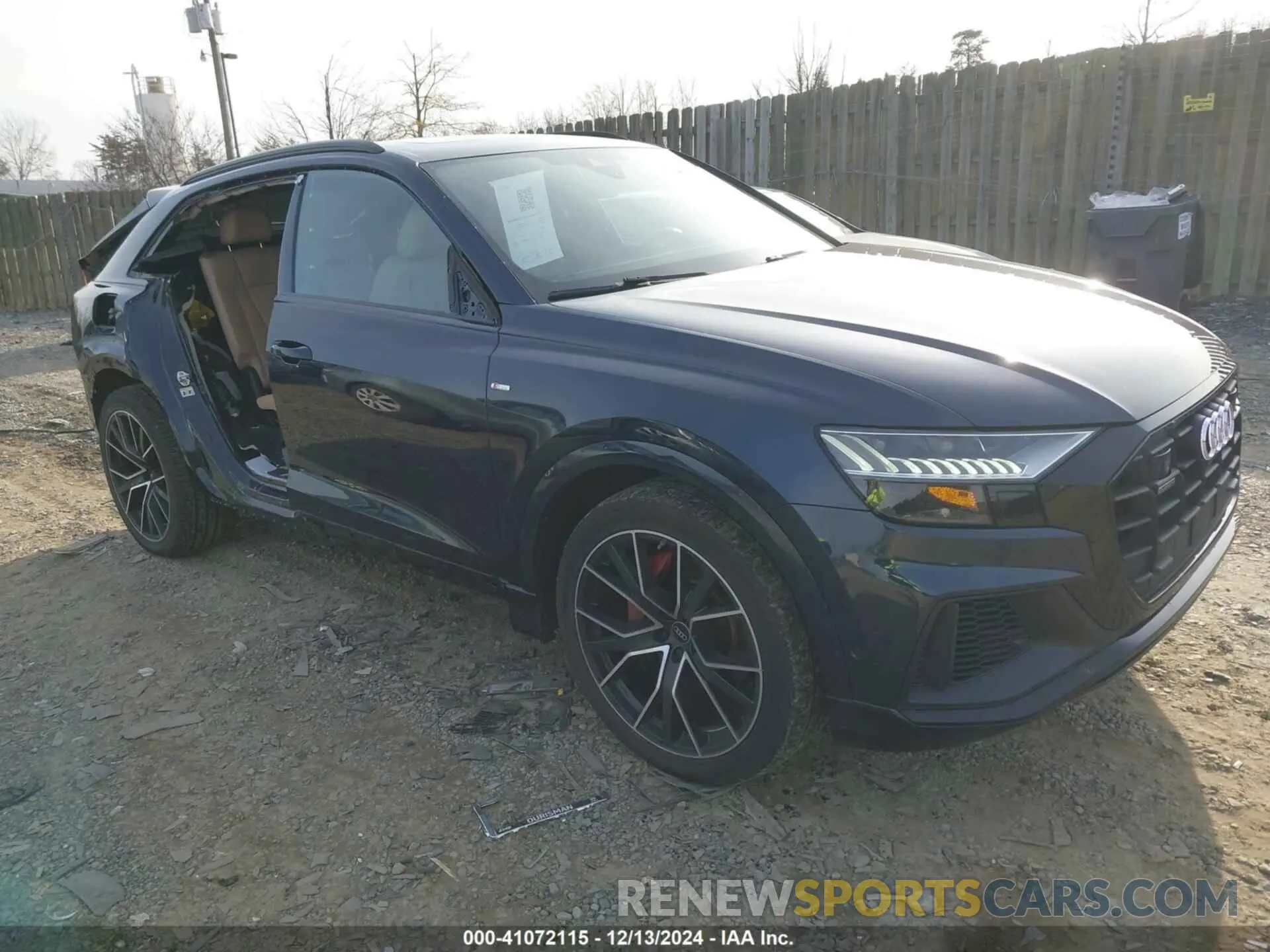1 fotografías del automóvil dañado WA1FVBF15PD033399 AUDI Q8 2023