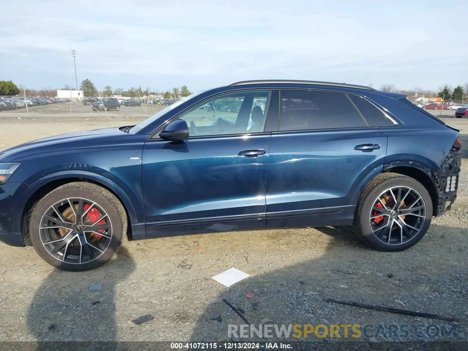 15 fotografías del automóvil dañado WA1FVBF15PD033399 AUDI Q8 2023