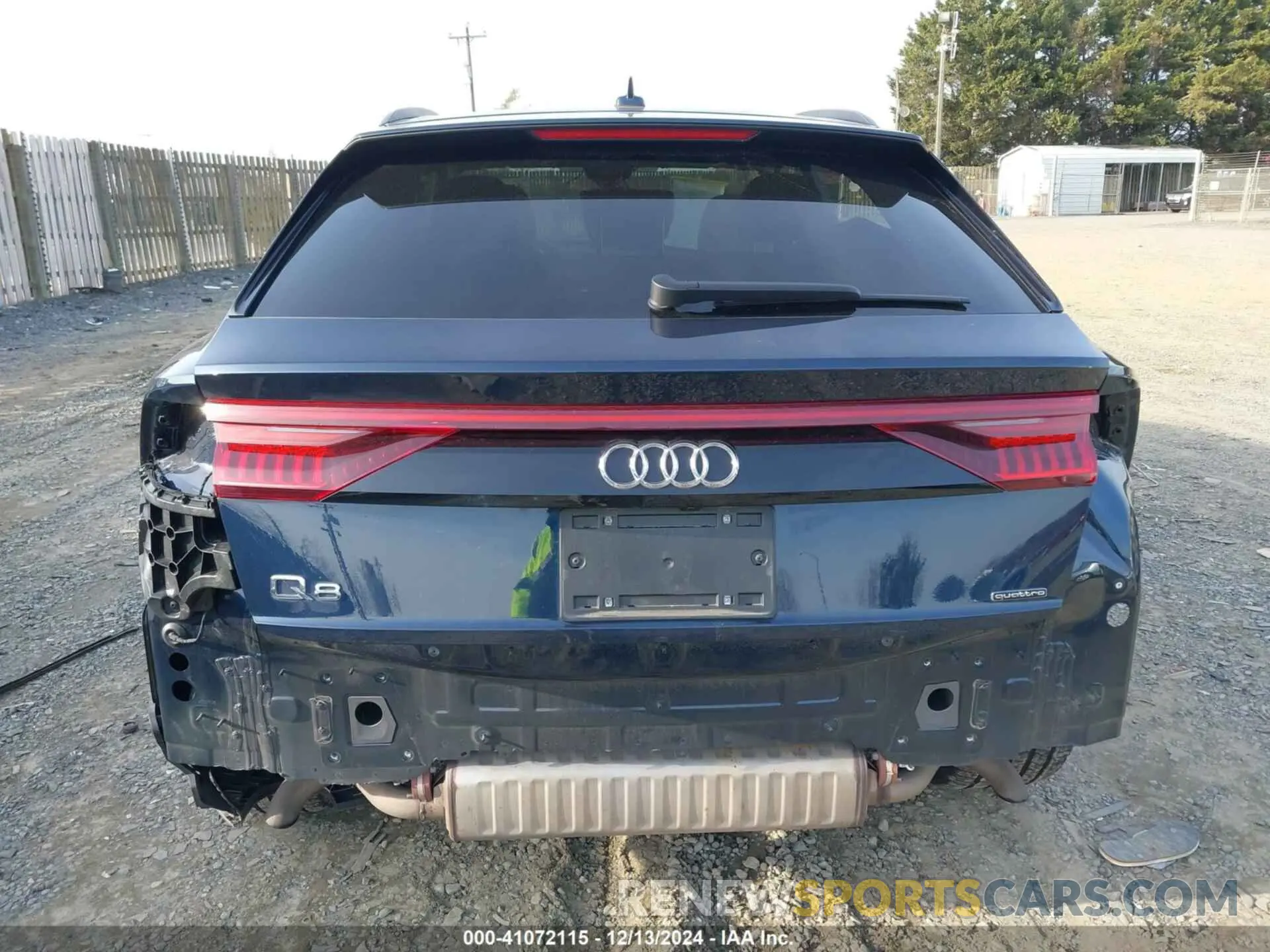 17 fotografías del automóvil dañado WA1FVBF15PD033399 AUDI Q8 2023