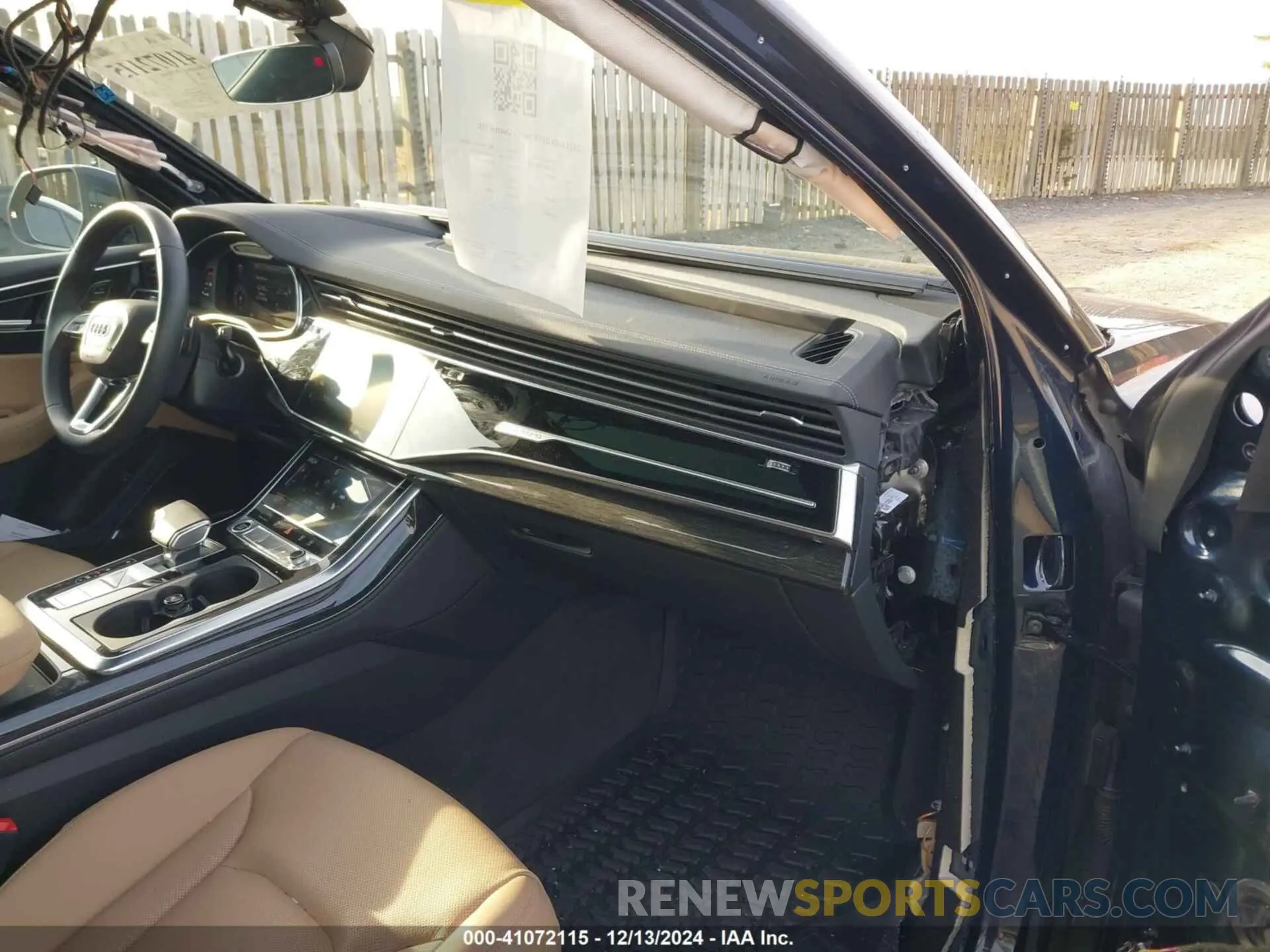5 fotografías del automóvil dañado WA1FVBF15PD033399 AUDI Q8 2023