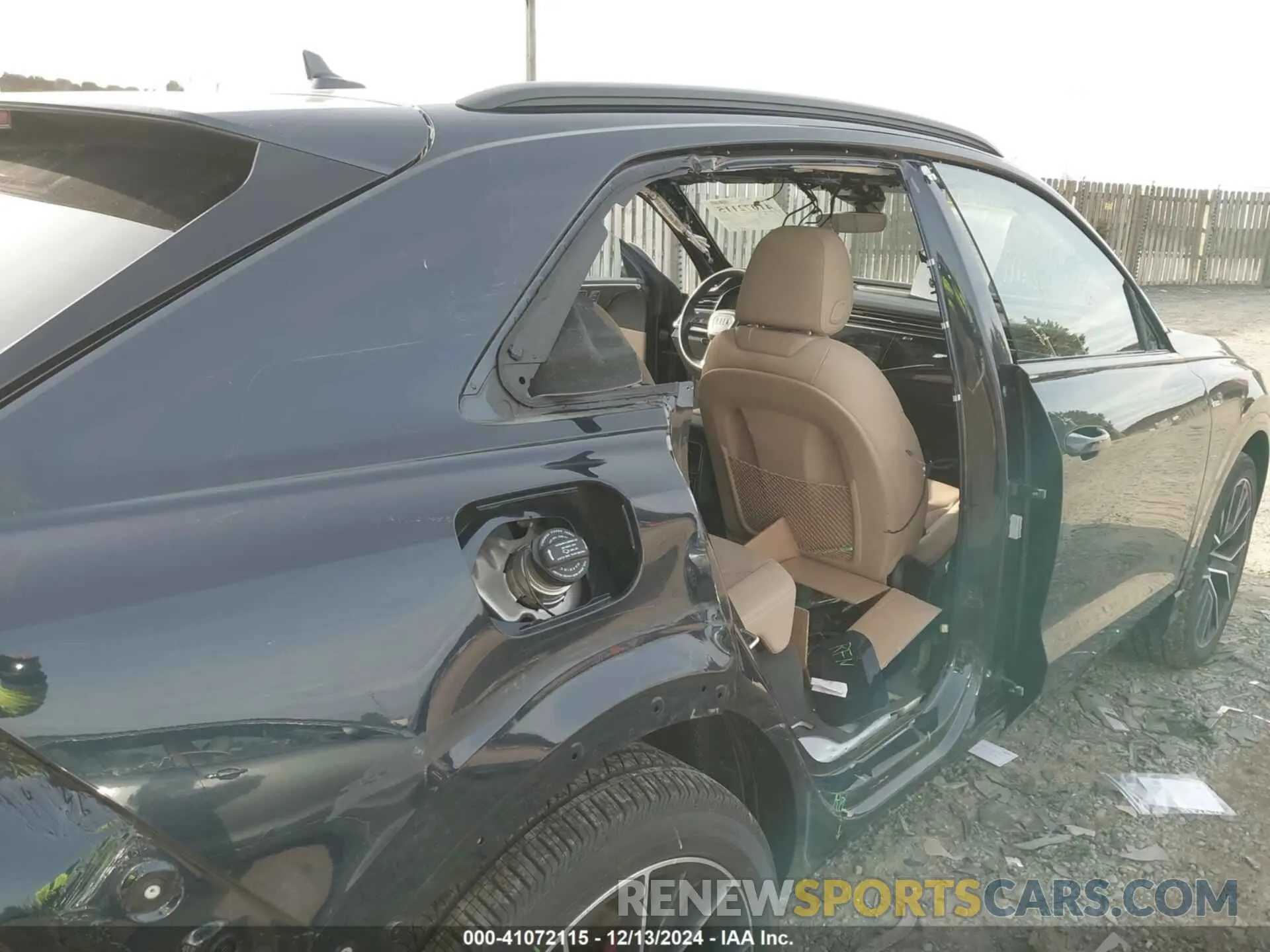 6 fotografías del automóvil dañado WA1FVBF15PD033399 AUDI Q8 2023