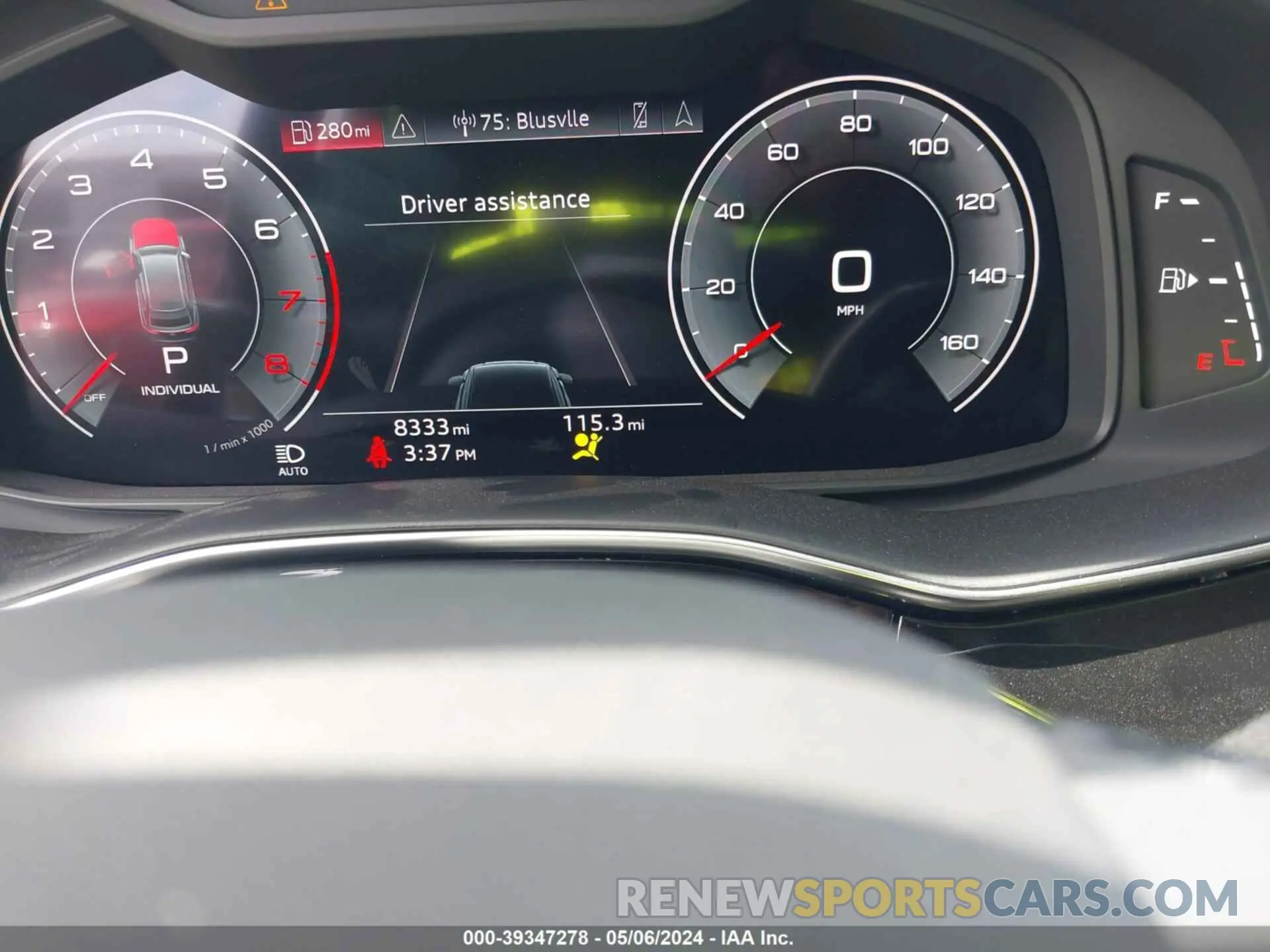 7 fotografías del automóvil dañado WA1FVBF17PD020444 AUDI Q8 2023
