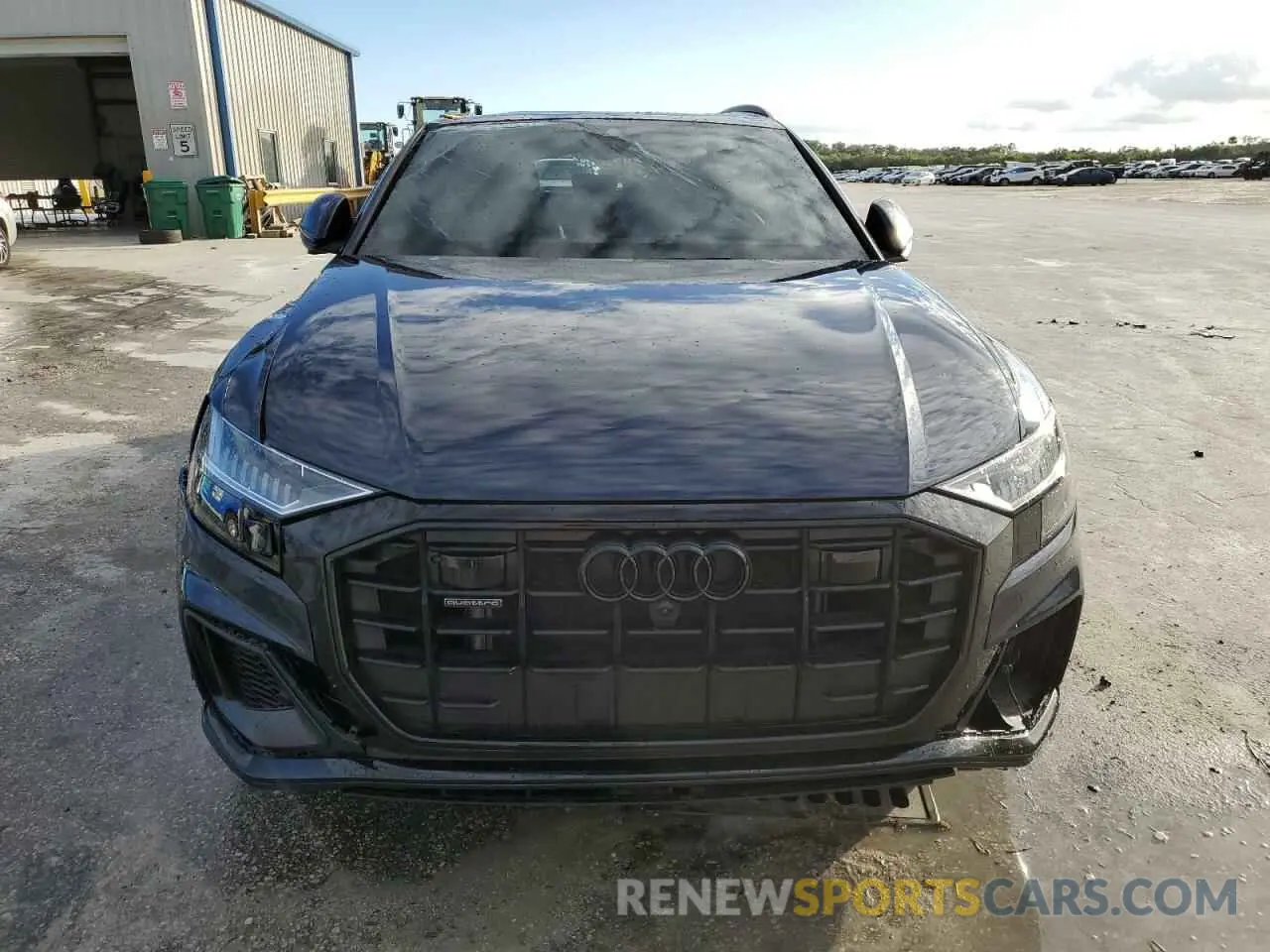 5 fotografías del automóvil dañado WA1FVBF18PD043893 AUDI Q8 2023