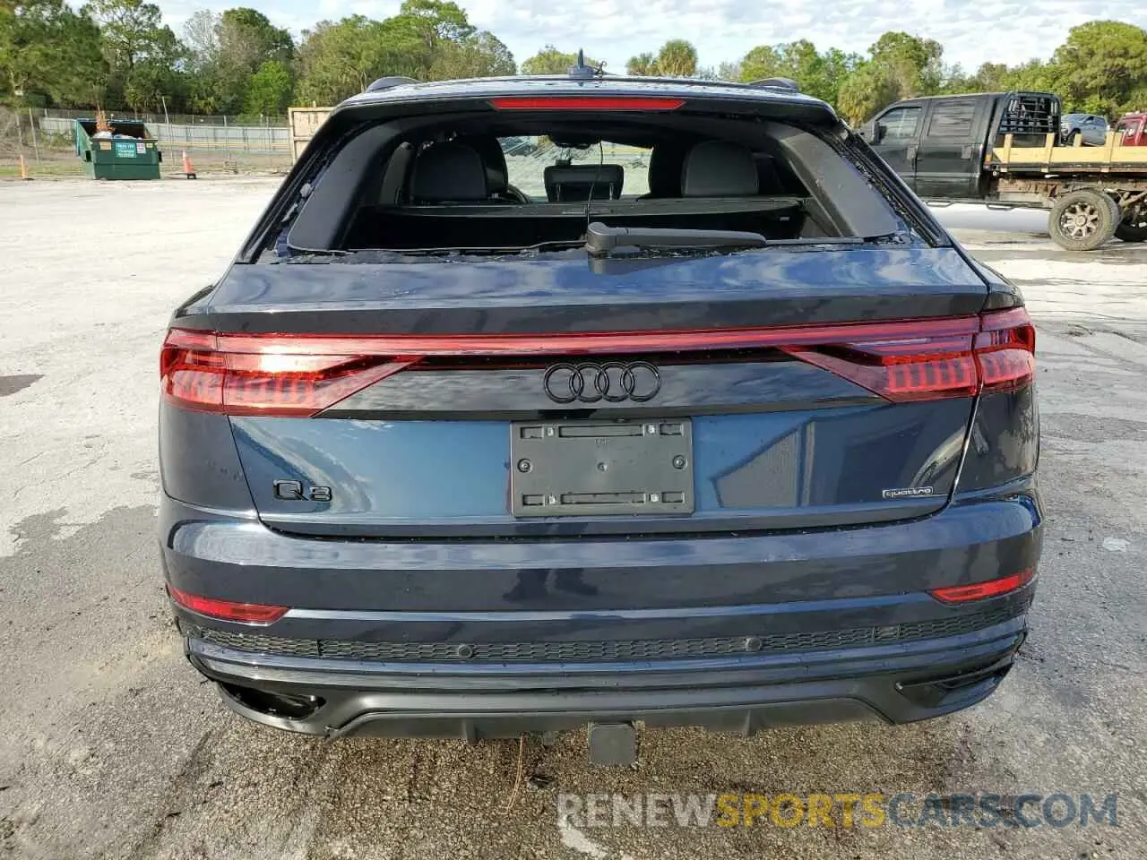 6 fotografías del automóvil dañado WA1FVBF18PD043893 AUDI Q8 2023