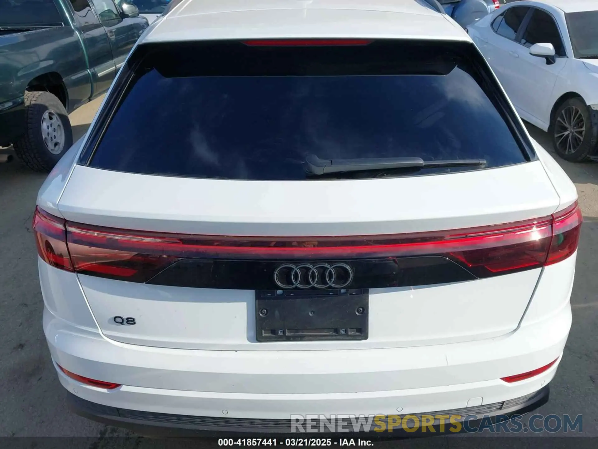 17 fotografías del automóvil dañado WA1BVBF19RD018552 AUDI Q8 2024