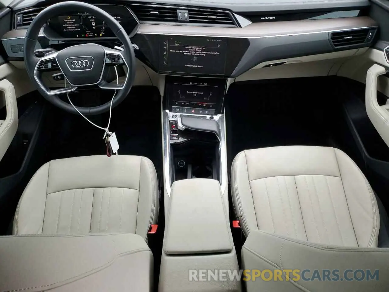 8 fotografías del automóvil dañado WA14AAGE5RB027891 AUDI Q8 E-TRON 2024