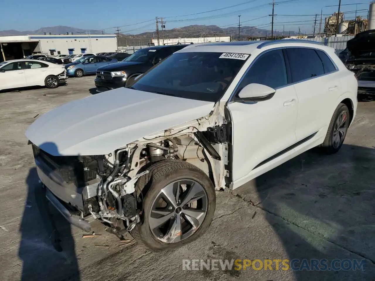 1 fotografías del automóvil dañado WA14AAGEXRB023271 AUDI Q8 E-TRON 2024