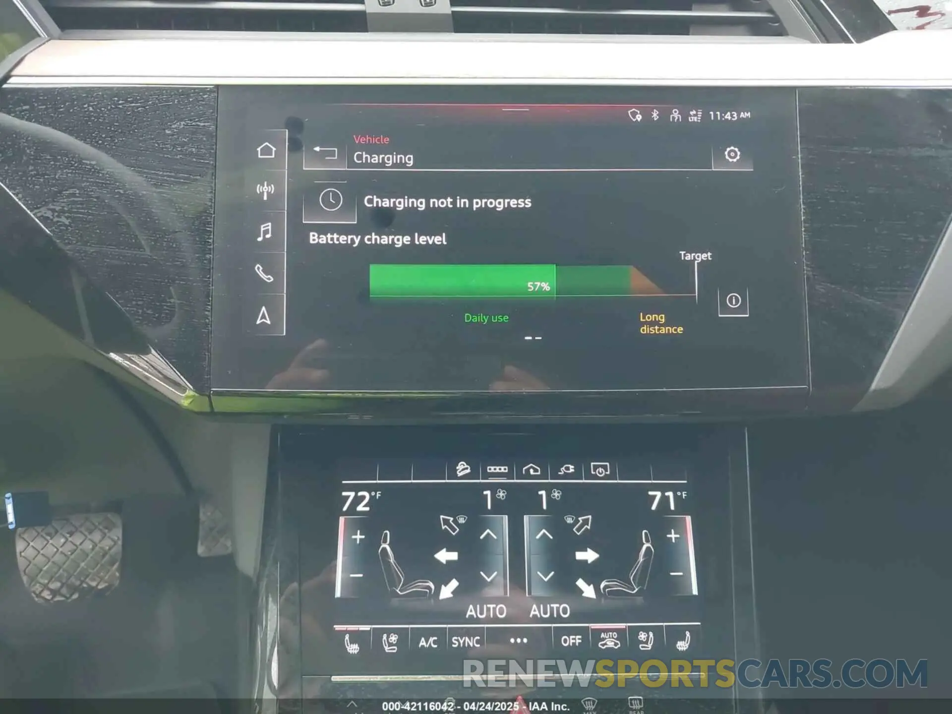 19 fotografías del automóvil dañado WA15AAGE0RB026474 AUDI Q8 E-TRON 2024