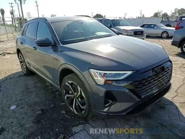 11 fotografías del automóvil dañado WA15AAGE2RB053630 AUDI Q8 E-TRON 2024