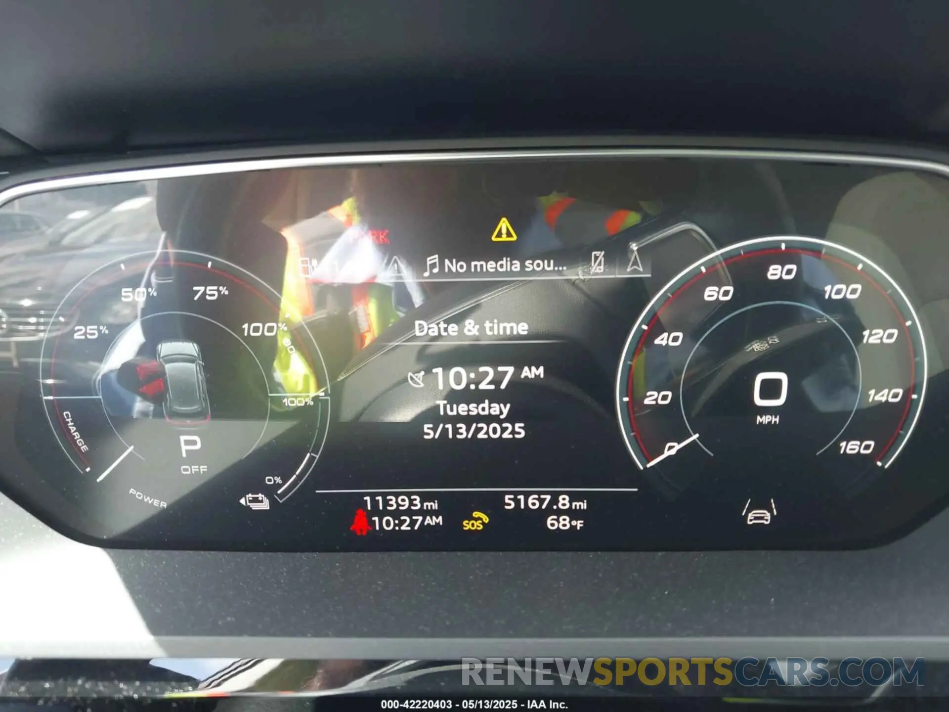 7 fotografías del automóvil dañado WA15AAGE8RB007266 AUDI Q8 E-TRON 2024