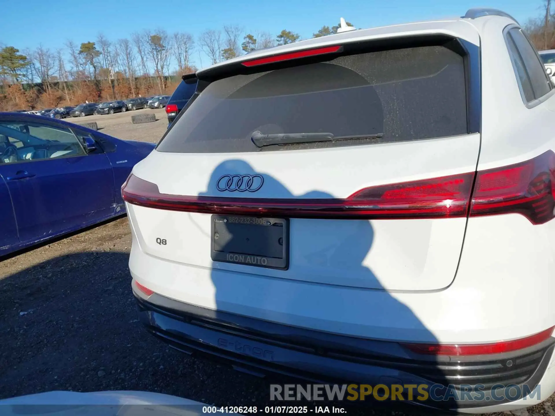 16 fotografías del automóvil dañado WA15AAGEXRB022996 AUDI Q8 E-TRON 2024