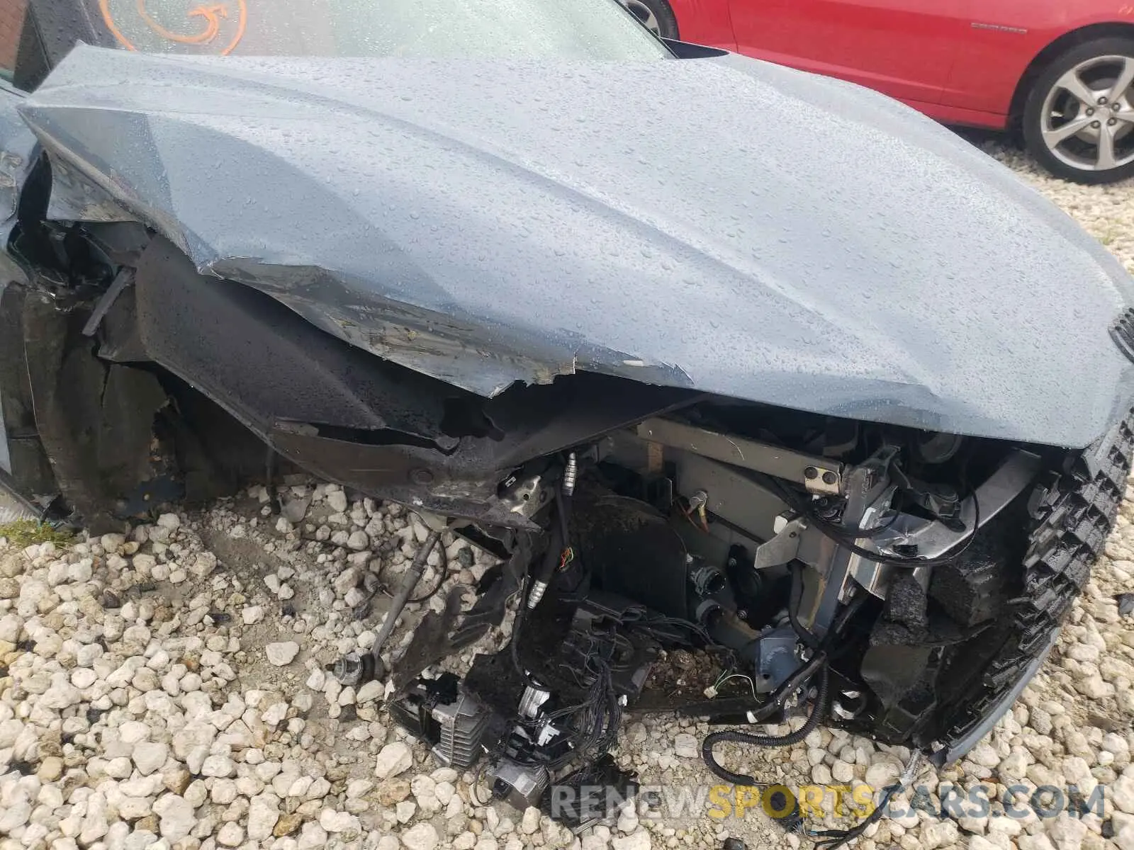 9 fotografías del automóvil dañado WUA4BCFX0L7900137 AUDI R8 2020