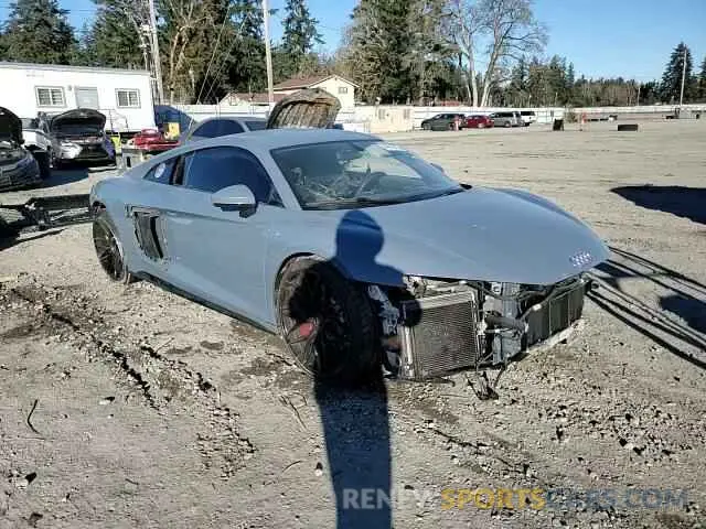 11 fotografías del automóvil dañado WUABAAFX8M7900919 AUDI R8 2021