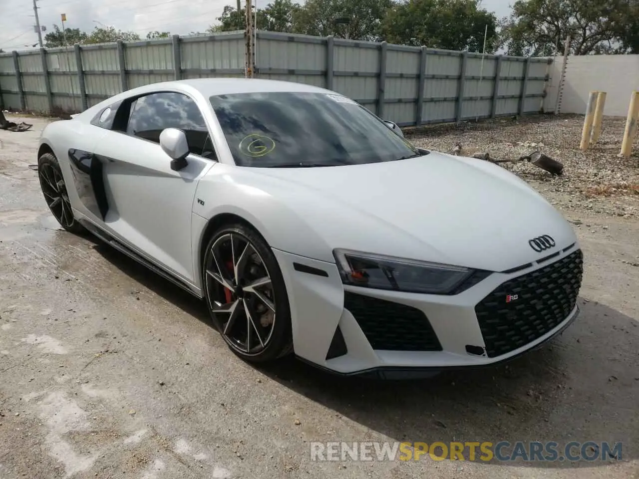 1 fotografías del automóvil dañado WUABAAFX8M7901181 AUDI R8 2021