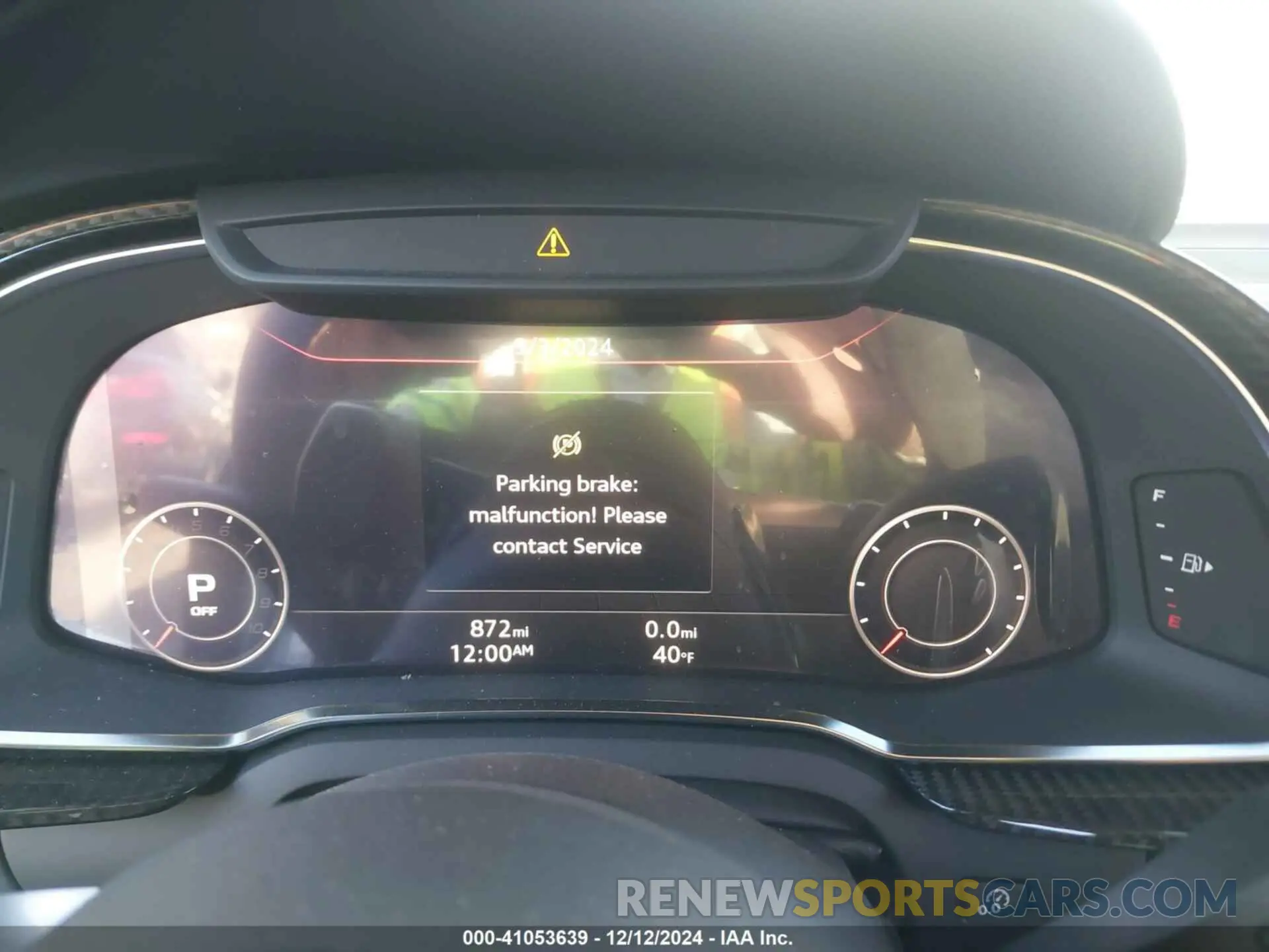 7 fotografías del automóvil dañado WUAGBAFX2P7900891 AUDI R8 2023