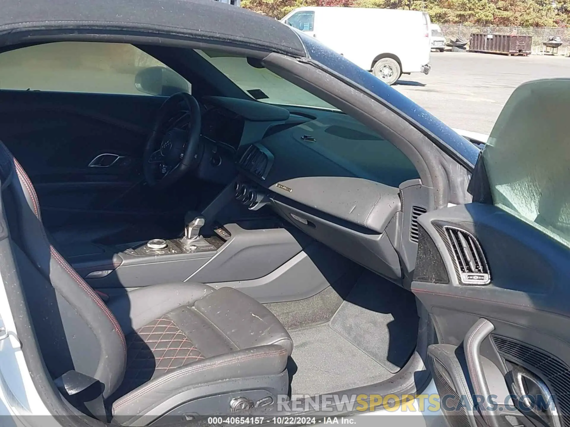 5 fotografías del automóvil dañado WUA4BCFX5M7901091 AUDI R8 SPYDER 2021