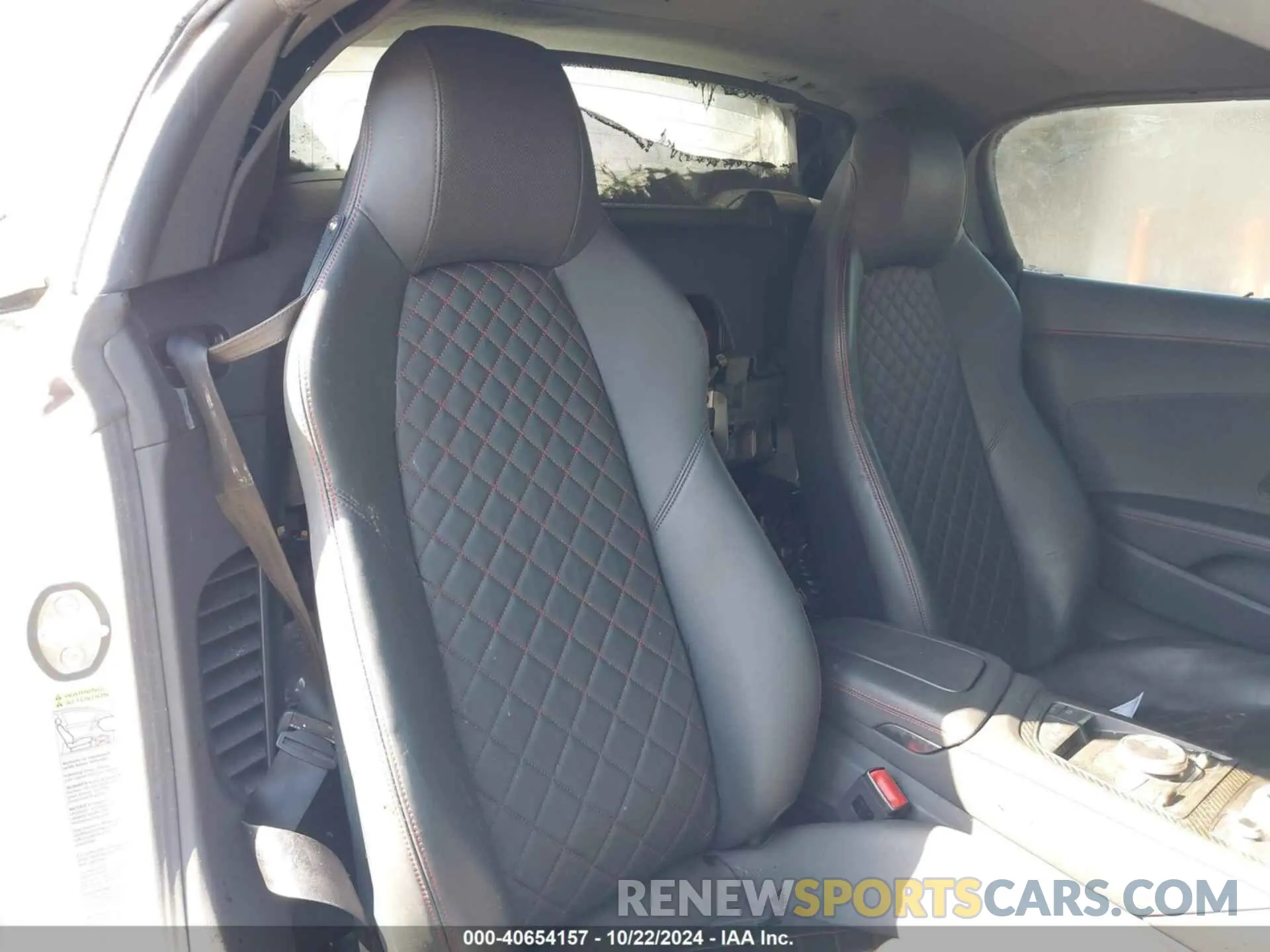 8 fotografías del automóvil dañado WUA4BCFX5M7901091 AUDI R8 SPYDER 2021