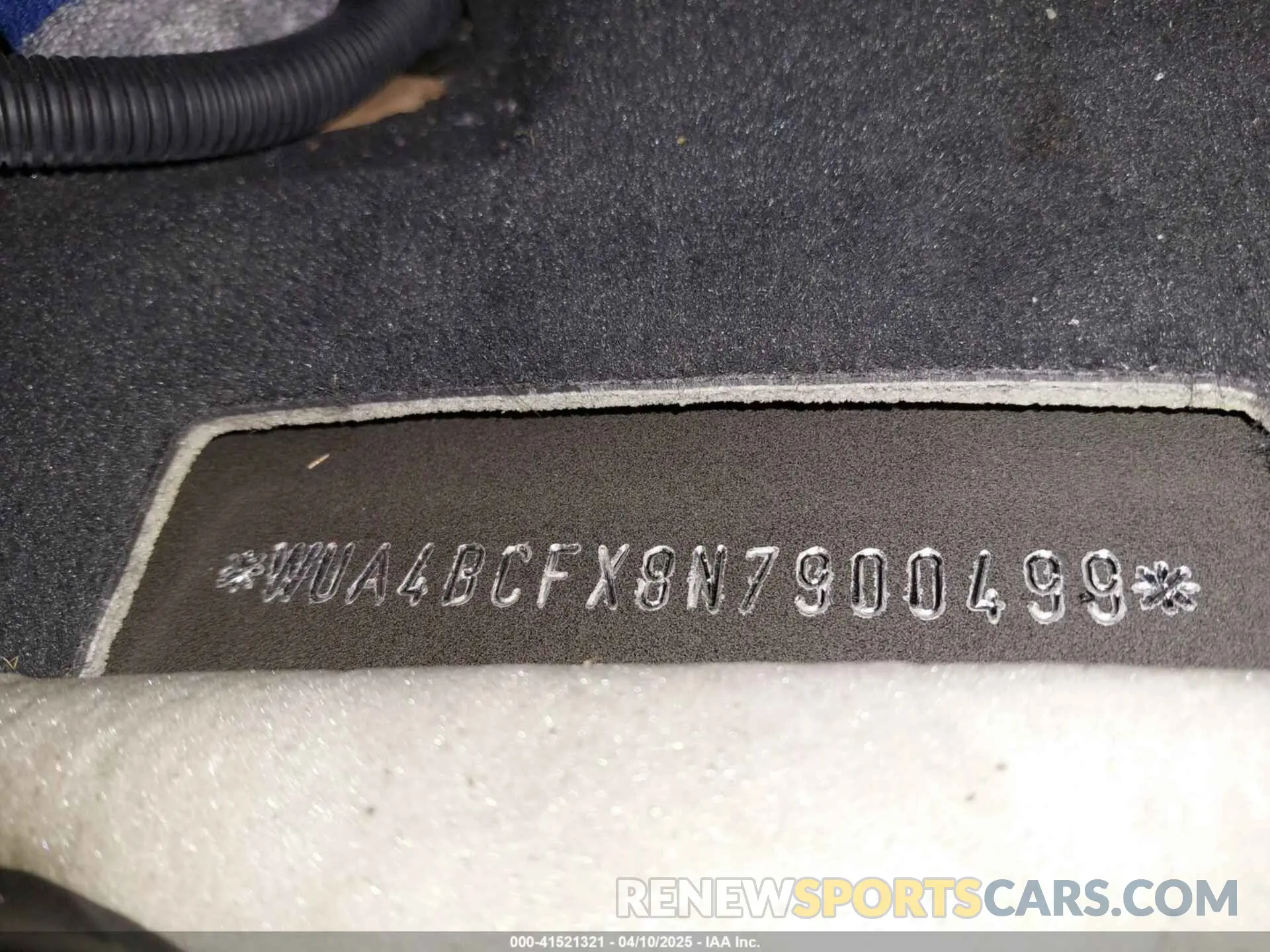 9 fotografías del automóvil dañado WUA4BCFX8N7900499 AUDI R8 SPYDER 2022