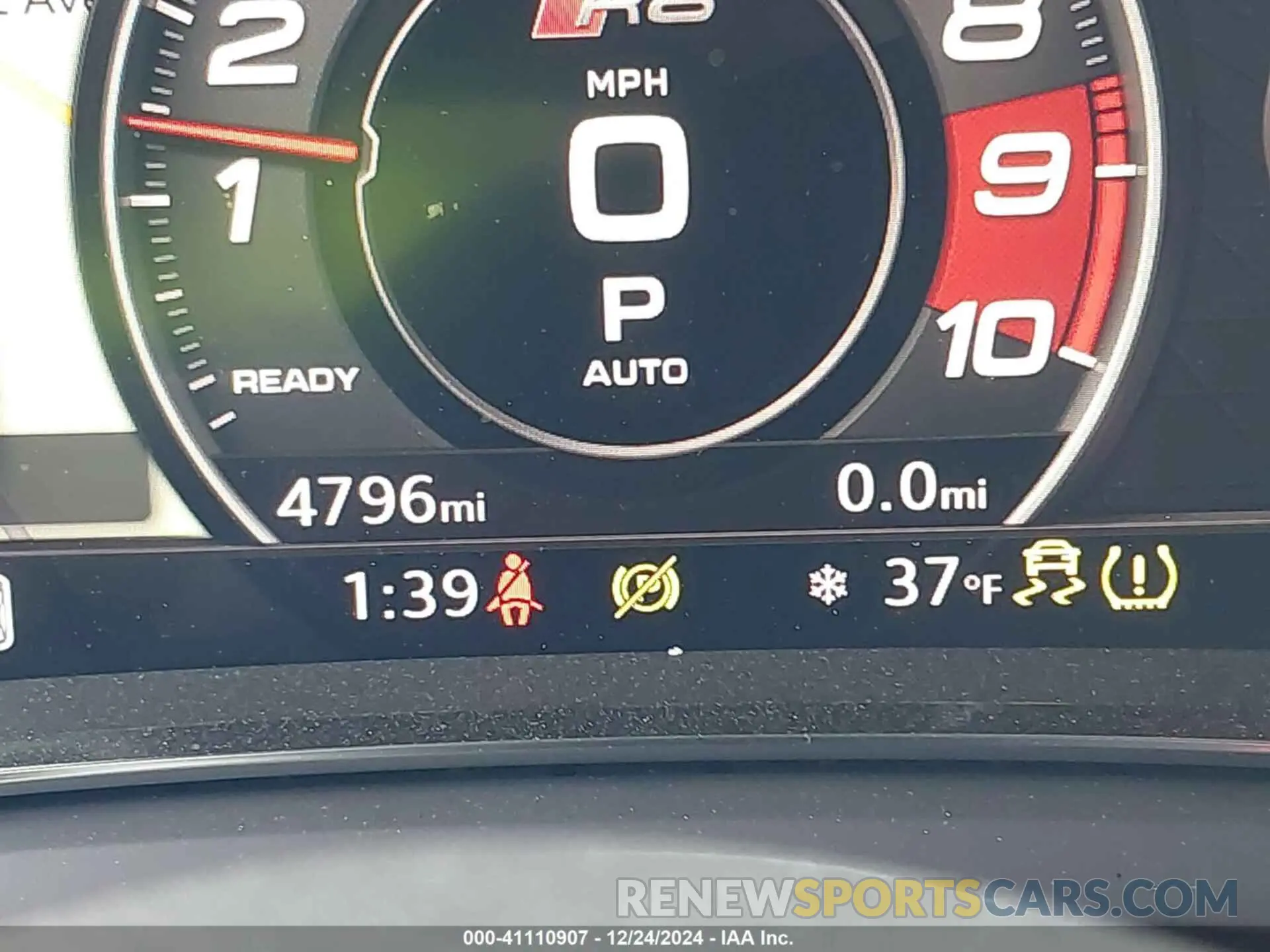 16 fotografías del automóvil dañado WUA4BCFX7P7901324 AUDI R8 SPYDER 2023