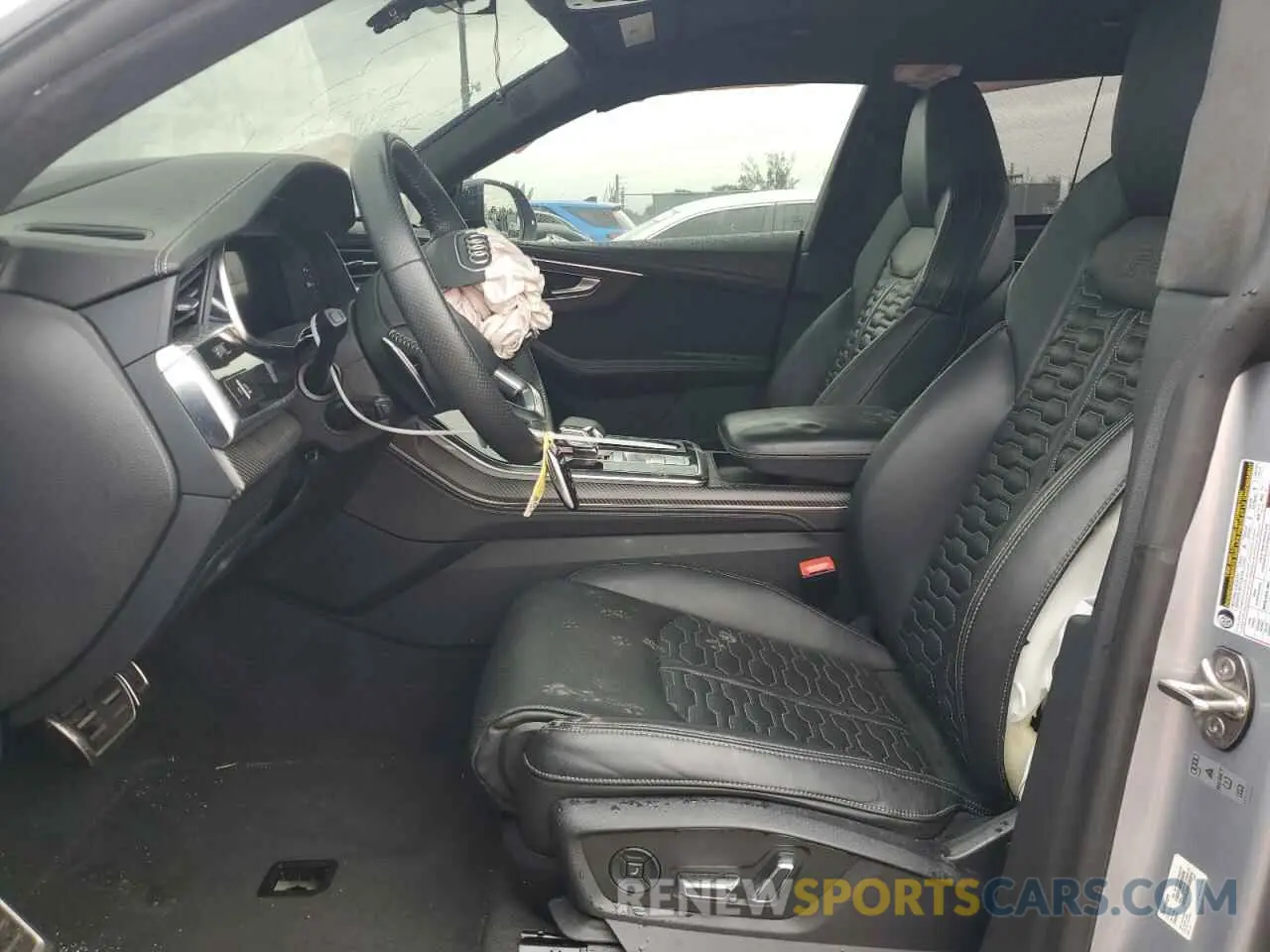 7 fotografías del automóvil dañado WU1ARBF13MD008178 AUDI RS 2021