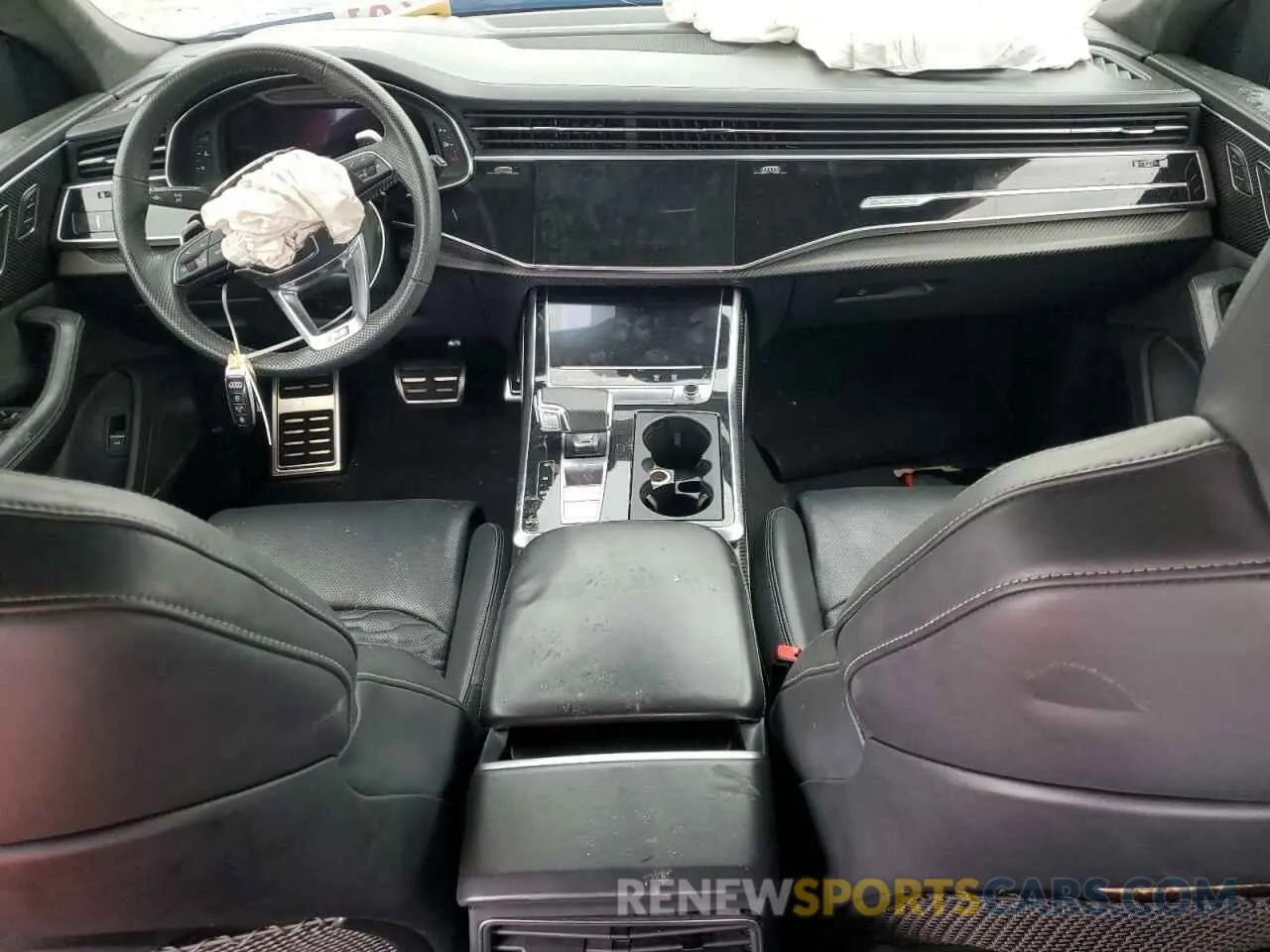 8 fotografías del automóvil dañado WU1ARBF13MD008178 AUDI RS 2021
