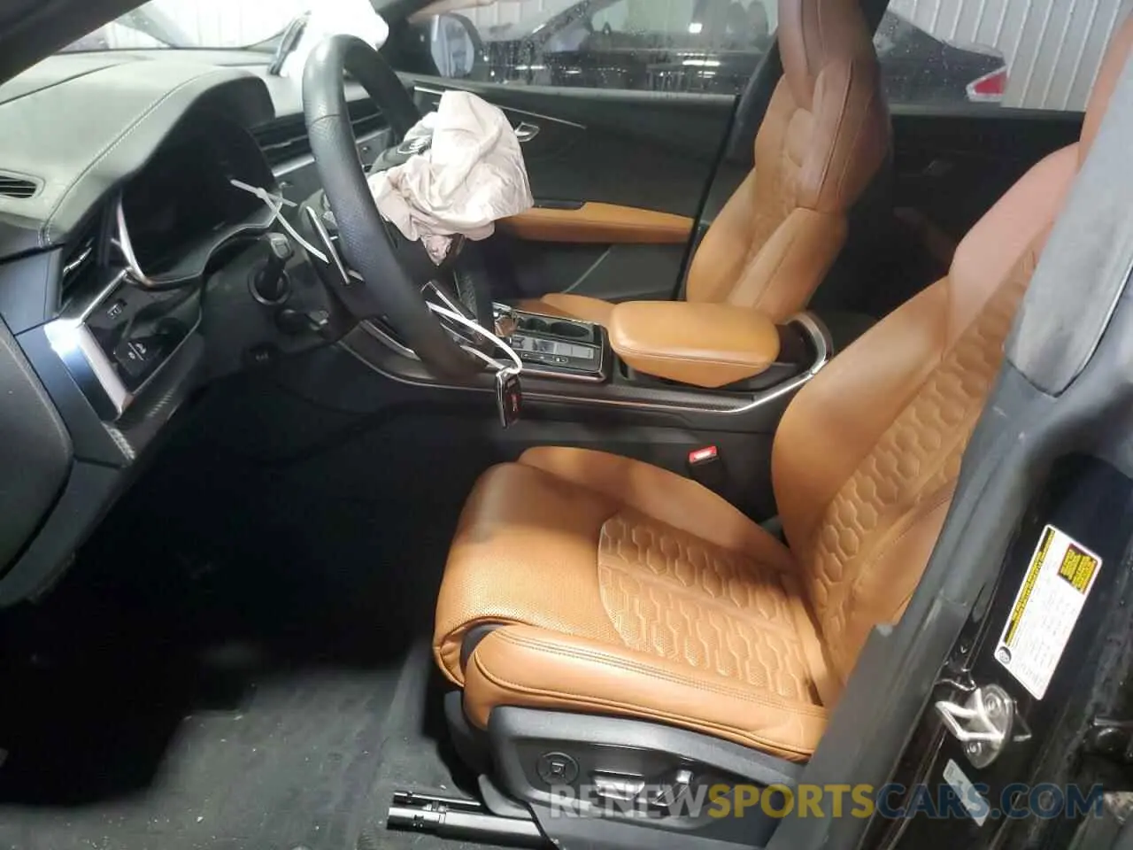 7 fotografías del automóvil dañado WU1ARBF13MD035347 AUDI RS 2021