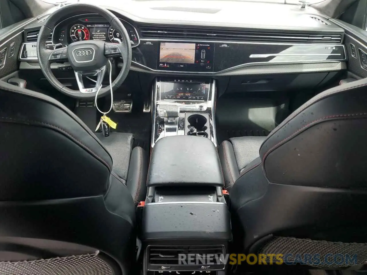 8 fotografías del automóvil dañado WU1ARBF19MD005771 AUDI RS 2021