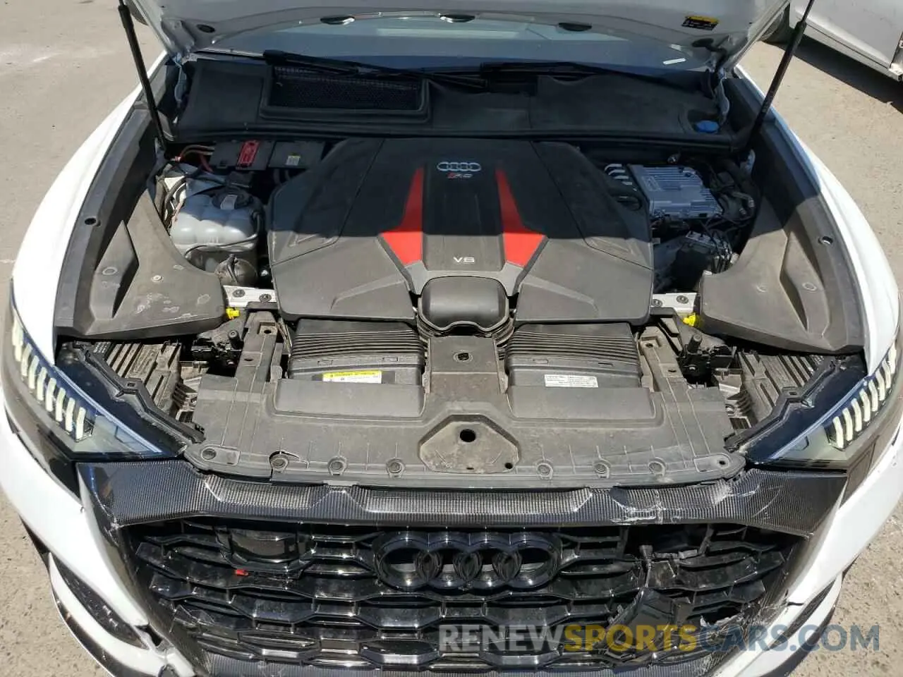 12 fotografías del automóvil dañado WU1ARBF19MD042271 AUDI RS 2021
