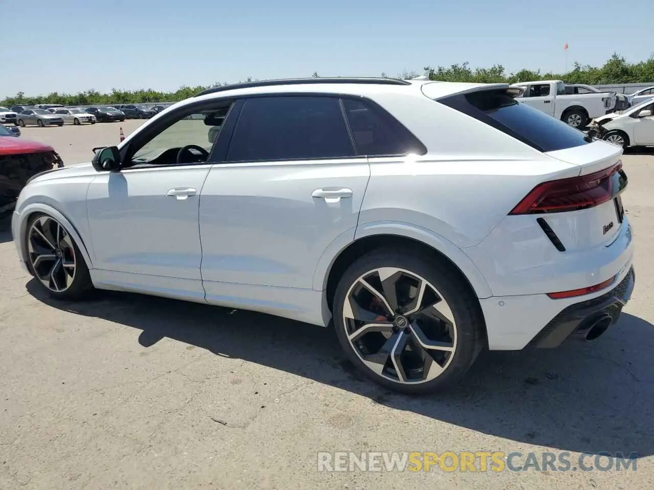 2 fotografías del automóvil dañado WU1ARBF19MD042271 AUDI RS 2021