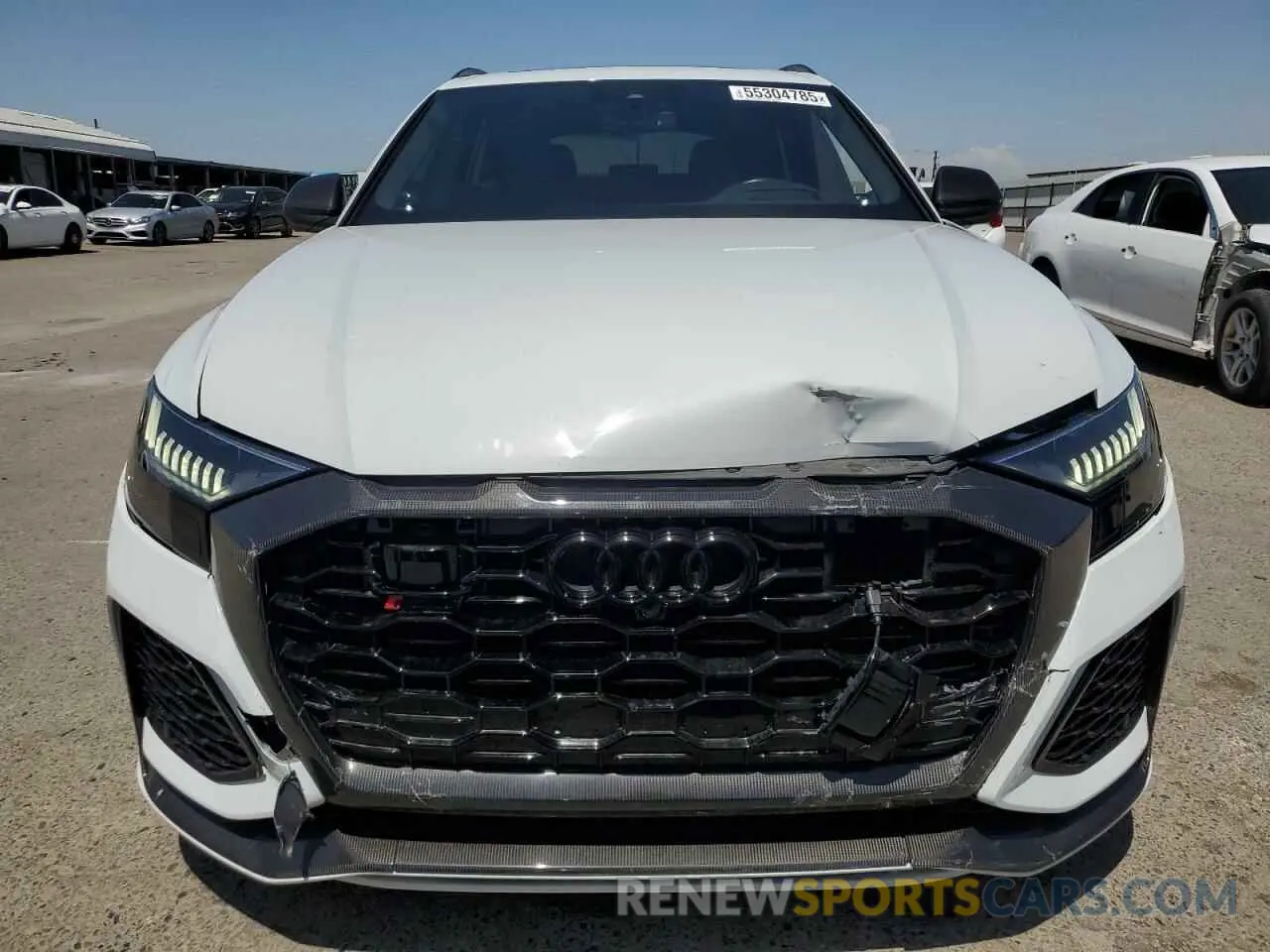 5 fotografías del automóvil dañado WU1ARBF19MD042271 AUDI RS 2021