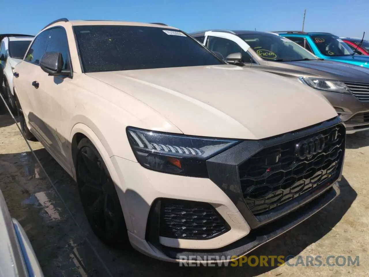 4 fotografías del automóvil dañado WU1ARBF14ND020700 AUDI RS 2022