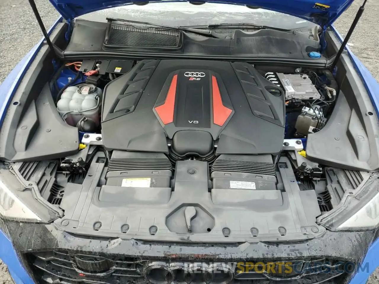 12 fotografías del automóvil dañado WU1ARBF15ND007471 AUDI RS 2022