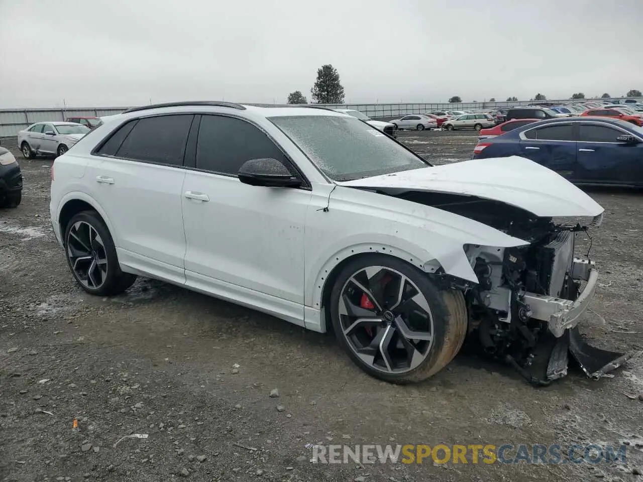 4 fotografías del automóvil dañado WU1ARBF18PD030617 AUDI RS 2023