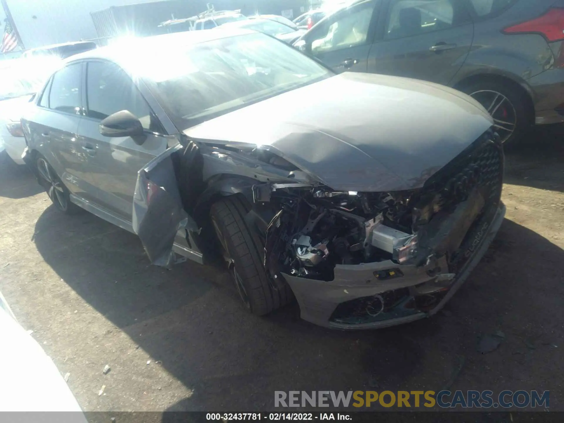 1 fotografías del automóvil dañado WUABWGFF1KA901230 AUDI RS 3 2019