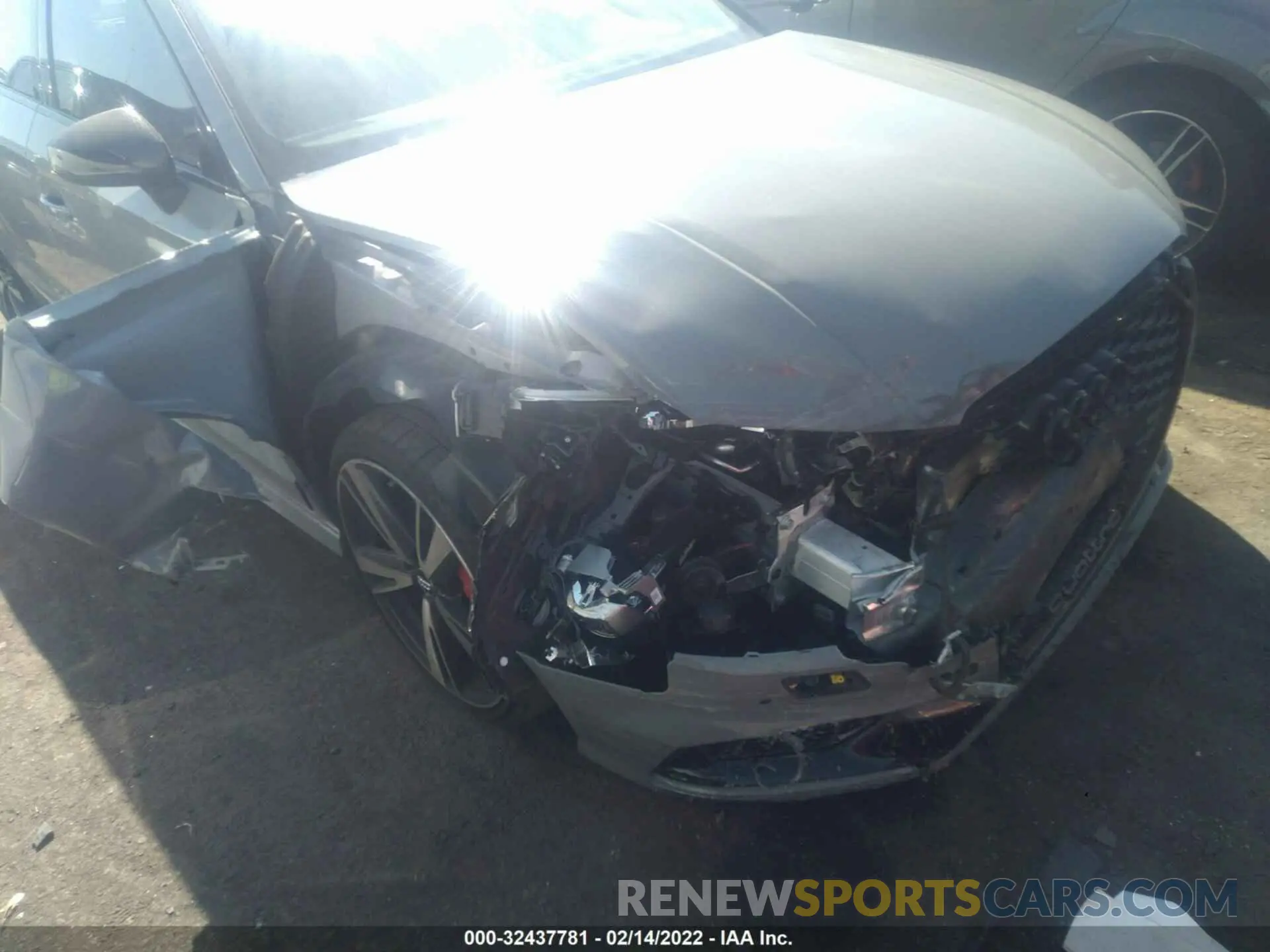 6 fotografías del automóvil dañado WUABWGFF1KA901230 AUDI RS 3 2019