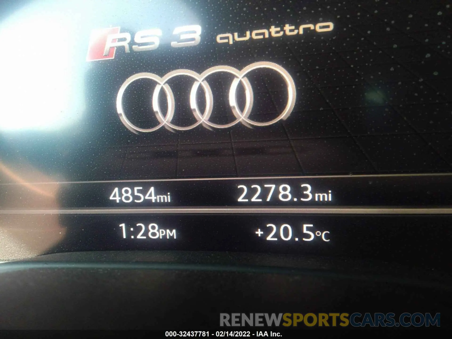 7 fotografías del automóvil dañado WUABWGFF1KA901230 AUDI RS 3 2019