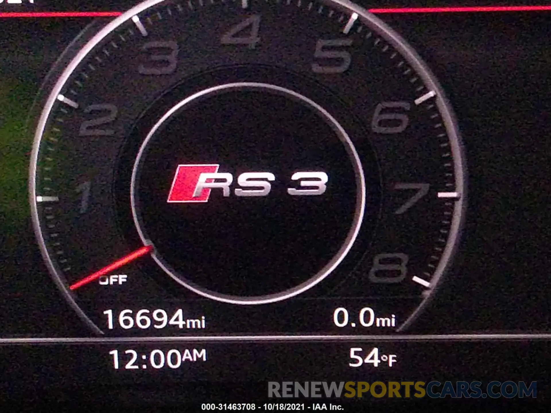 7 fotografías del automóvil dañado WUABWGFF2KA903777 AUDI RS 3 2019