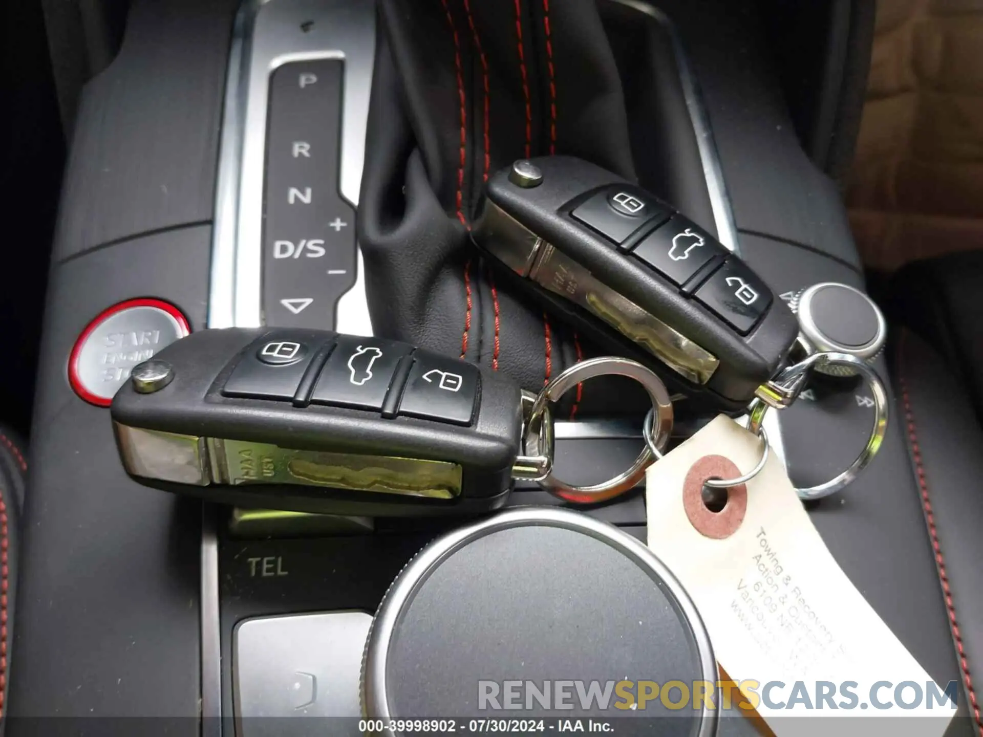 11 fotografías del automóvil dañado WUABWGFFXLA904533 AUDI RS 3 2020