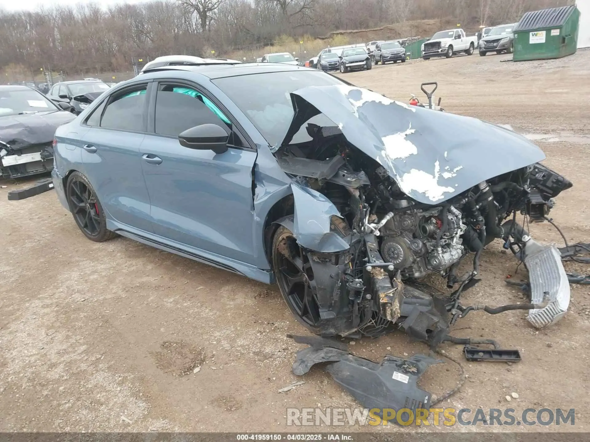 1 fotografías del automóvil dañado WUAG4DGY8RA901259 AUDI RS 3 2024