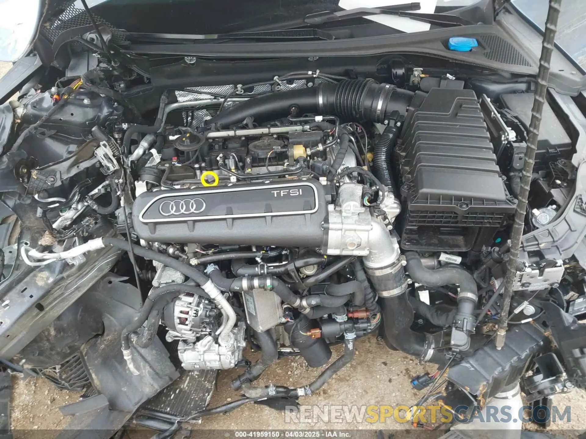 10 fotografías del automóvil dañado WUAG4DGY8RA901259 AUDI RS 3 2024