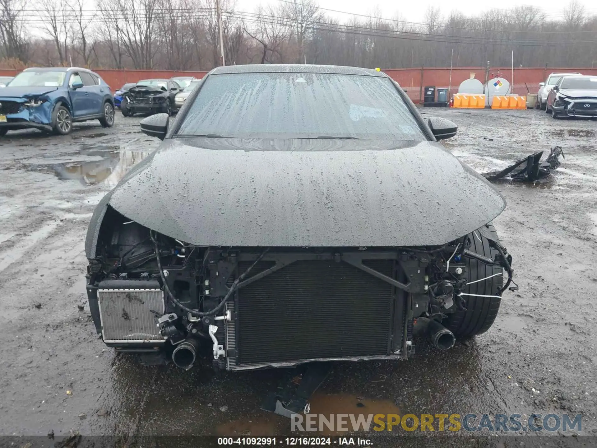 12 fotografías del automóvil dañado WUAG4DGYXRA906026 AUDI RS 3 SEDAN 2024