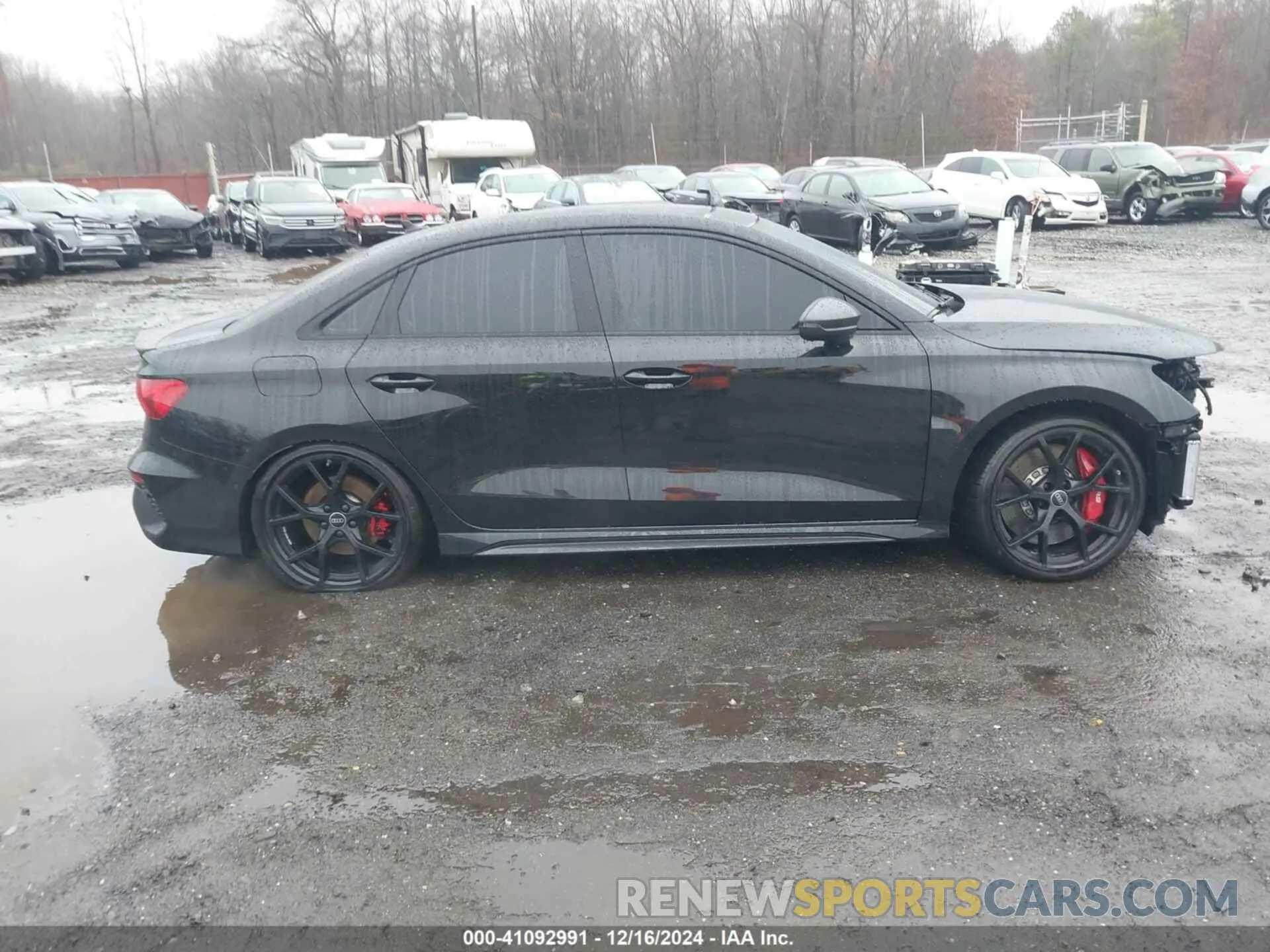13 fotografías del automóvil dañado WUAG4DGYXRA906026 AUDI RS 3 SEDAN 2024