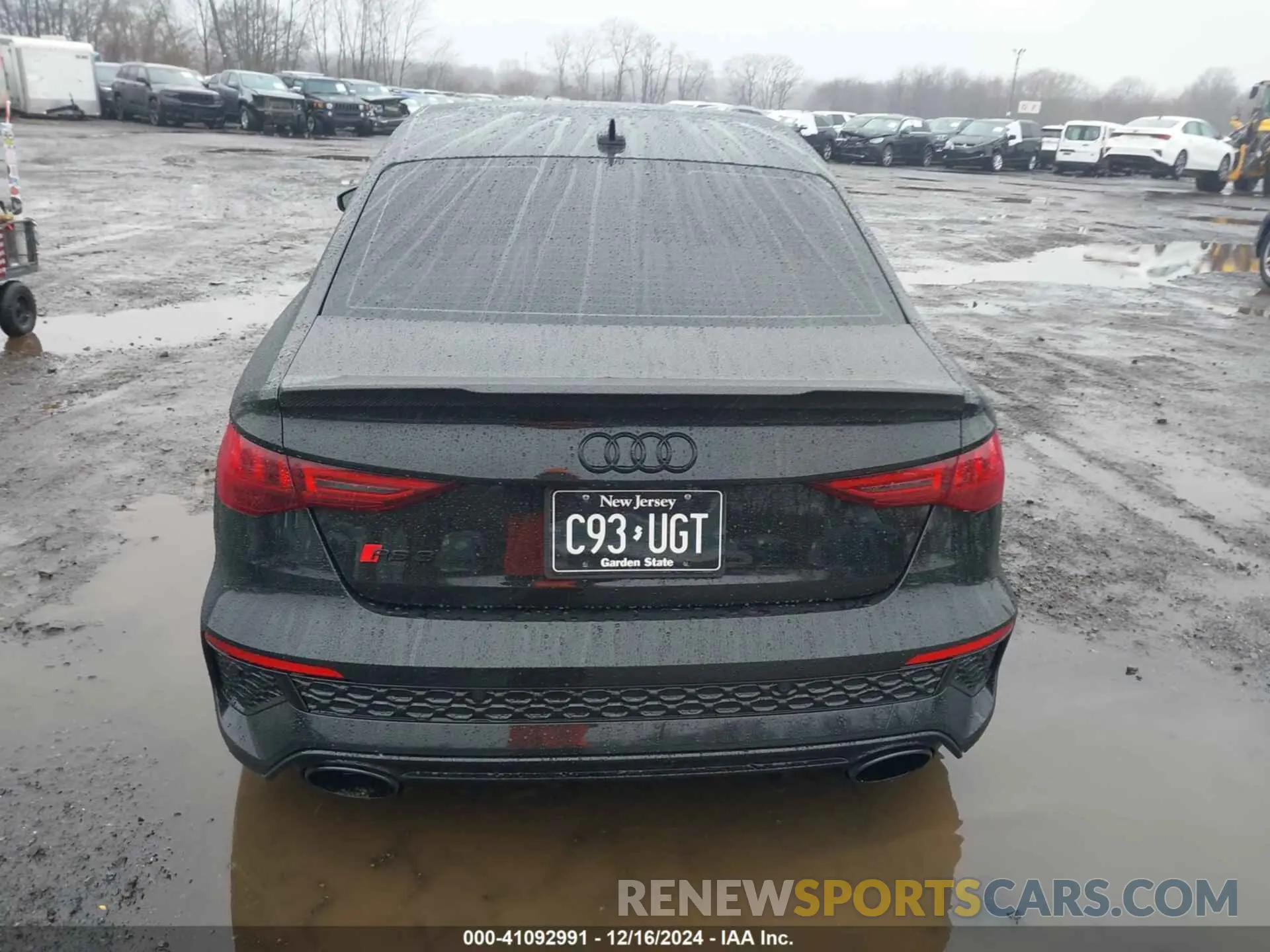 16 fotografías del automóvil dañado WUAG4DGYXRA906026 AUDI RS 3 SEDAN 2024